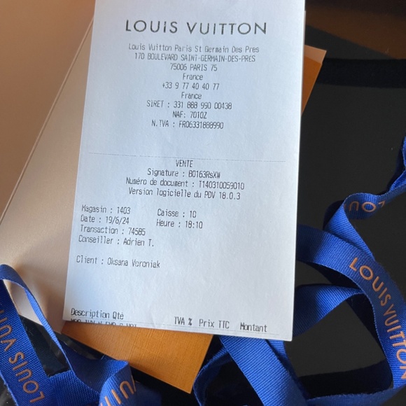 Louis Vuitton ivy long wallet on chain - Picture 5 of 6